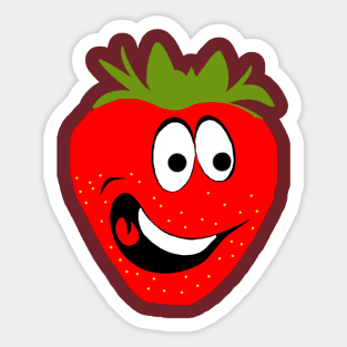 strawberry Sticker